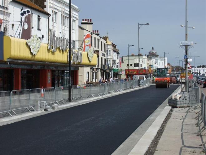 Cyclists and pedestrians to share space in new Southend seafront